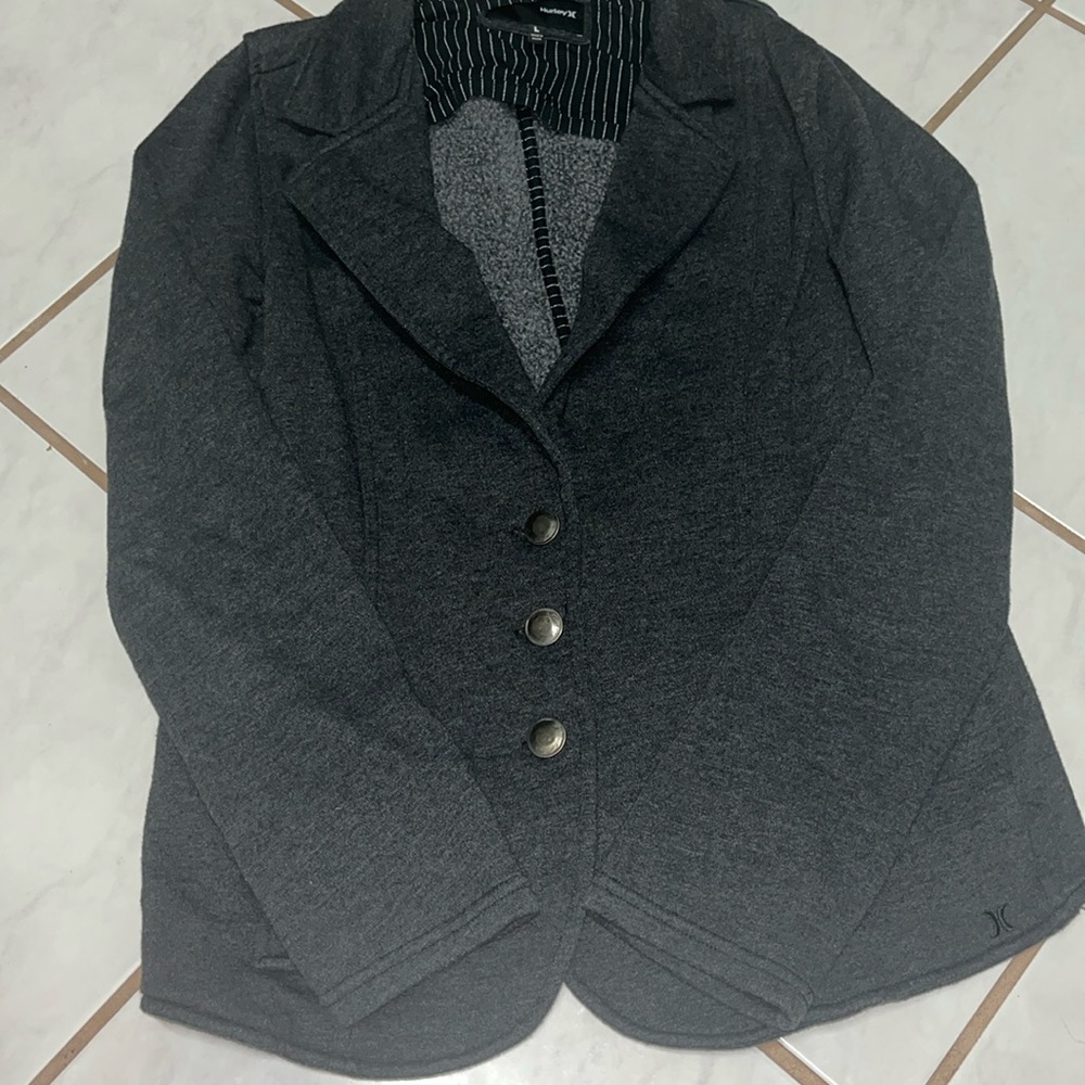 Great condition Hurley sweatshirt blazer